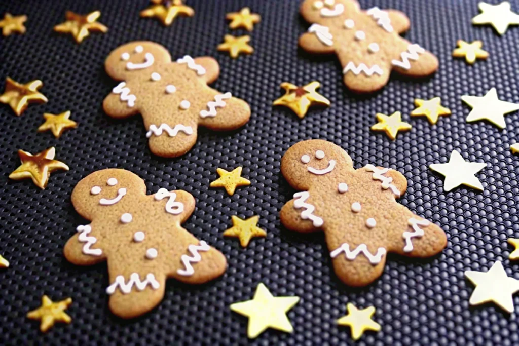 Biscuits Bonshommes De Noël En Pain D’Épices