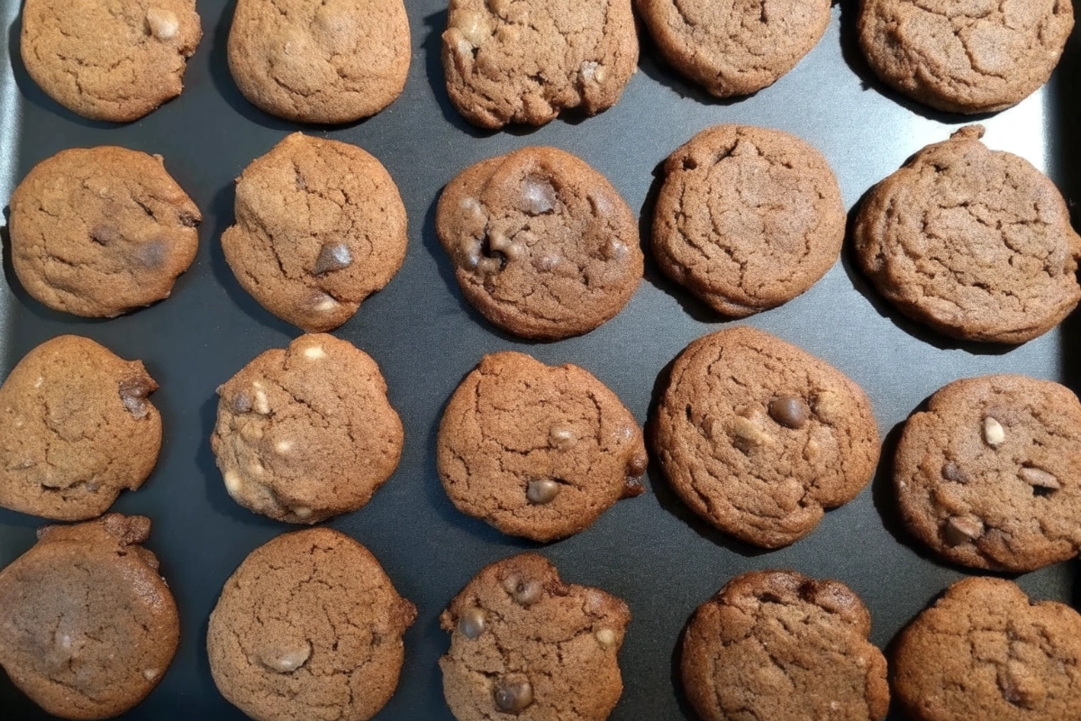 Ingrédients frais pour préparer des Cookies Automnales maison