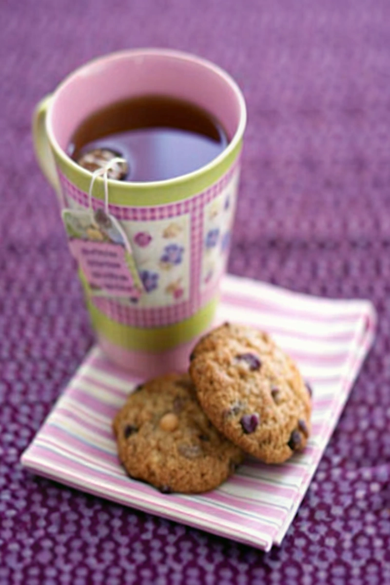 Cookies Aux Flocons D’Avoine, Banane, Amandes Et Pépites De Chocolat