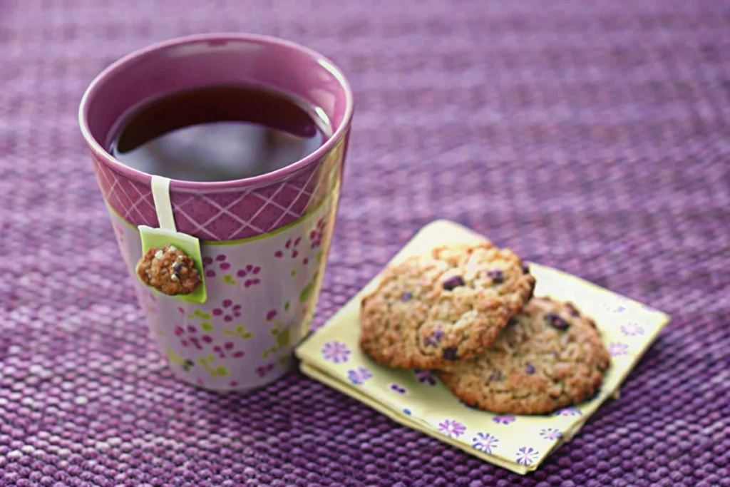 Cookies Aux Flocons D’Avoine, Banane, Amandes Et Pépites De Chocolat