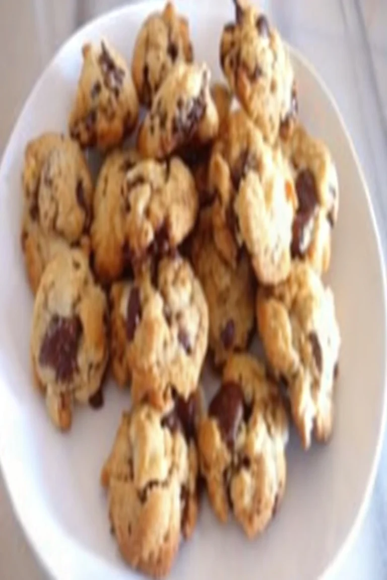 Cookies Aux Pépites De Chocolat Et Beurre De Cacahuète