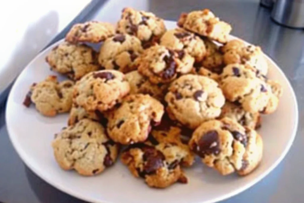 Cookies Aux Pépites De Chocolat Et Beurre De Cacahuète