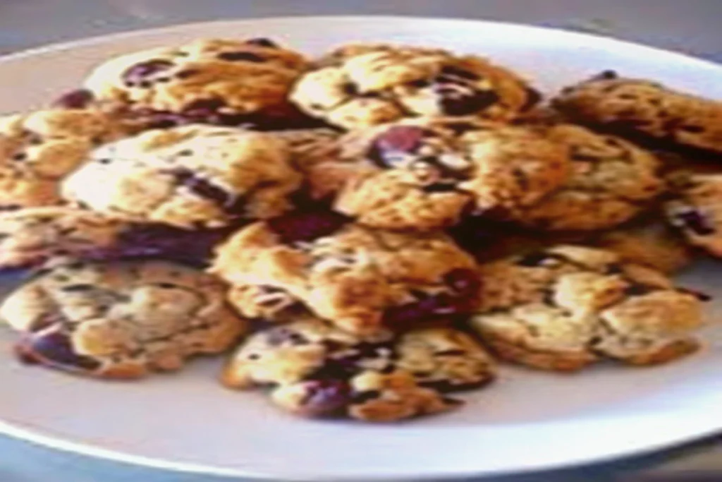 Cookies Aux Pépites De Chocolat Et Beurre De Cacahuète