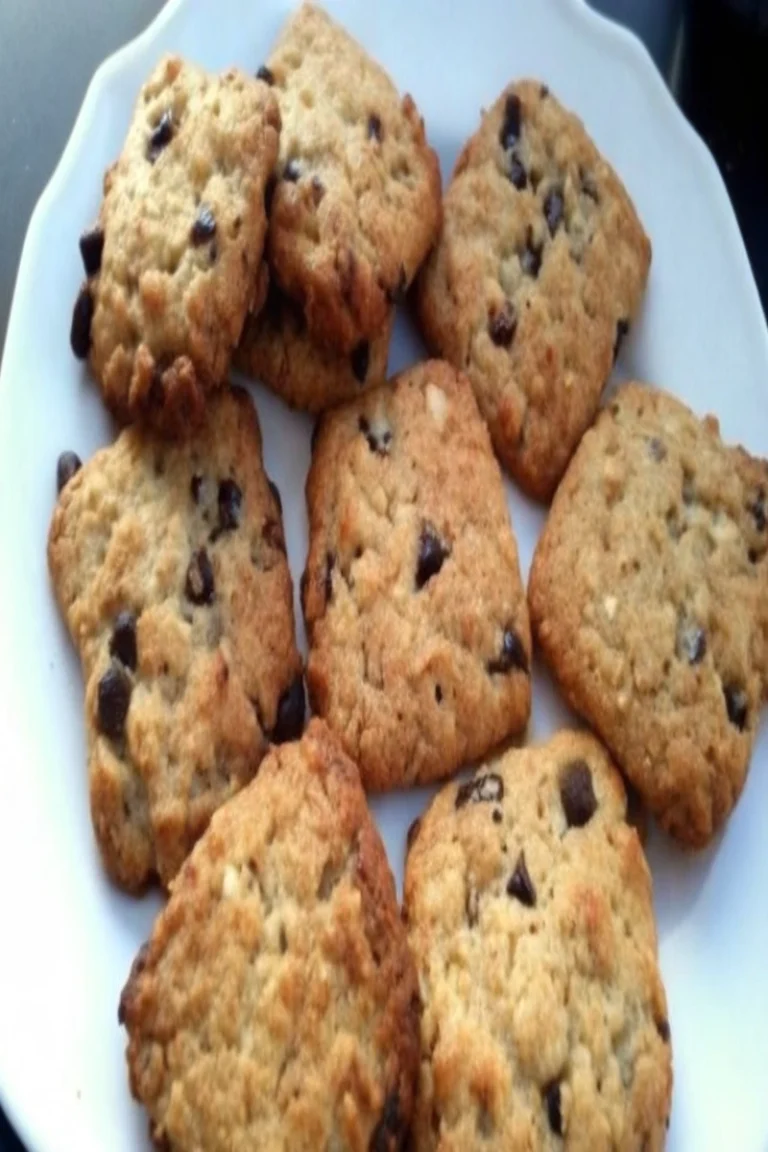 Cookies aux pépites de chocolat et nougatine