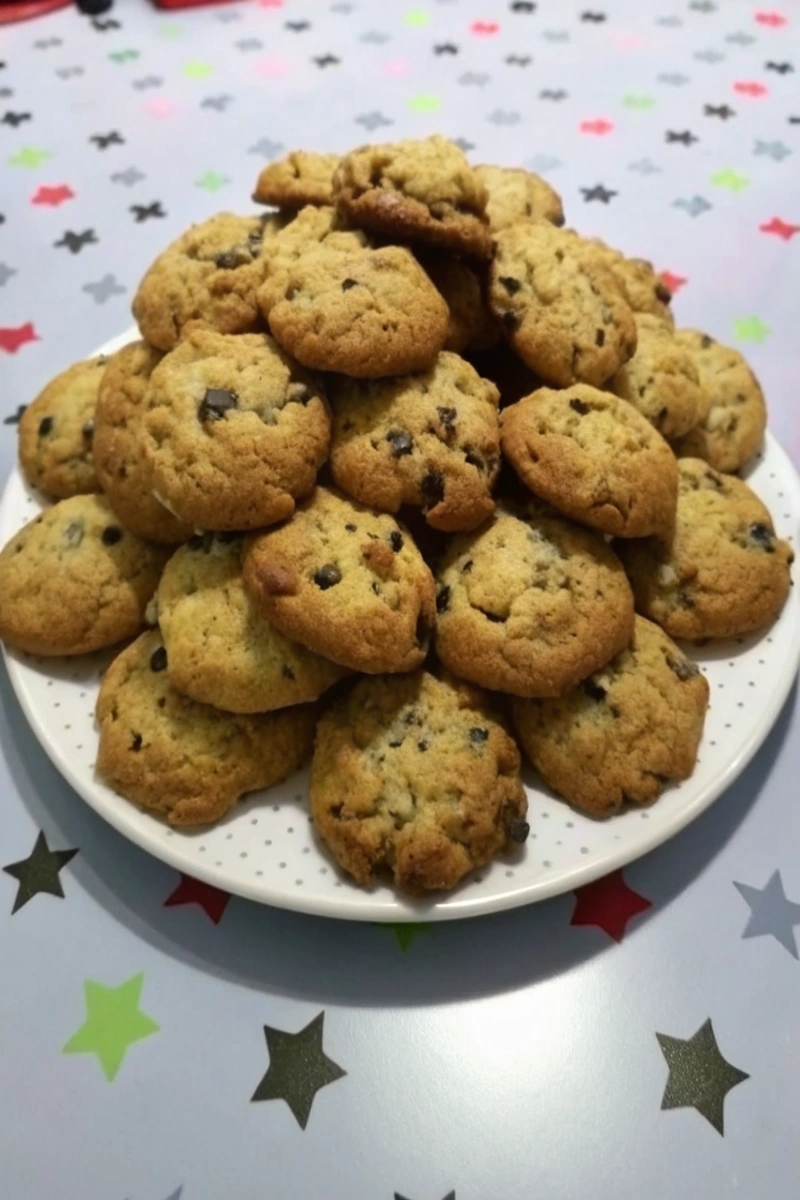 Cookies chocolat et noisettes