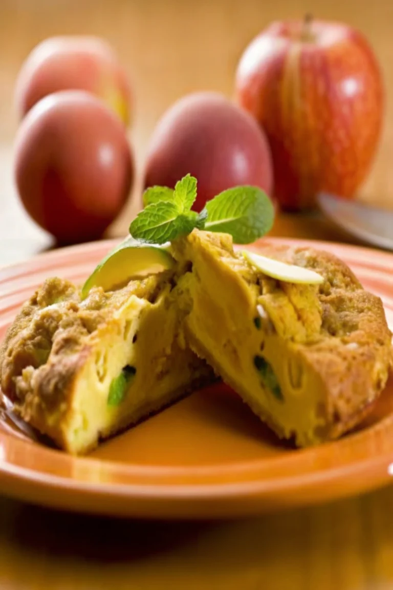 Recette D'Omelette Au Fromage Et Aux Pommes