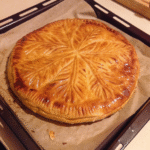 Galette des rois aux framboises