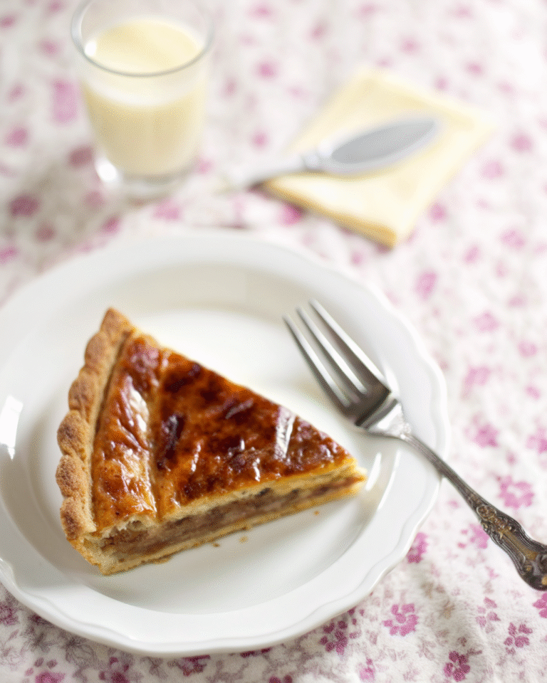 Galette des rois poire et chocolat